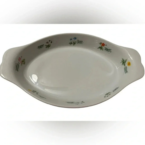 Oblong Anchor Hocking "AuGratin" Made Japan 1 quart Casserole Baking Dish. - Picture 1 of 4